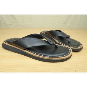 Rag and Bone Flip Flops Black Parker Thong Sandals Slippers 41 US 10.5 $195 EUC